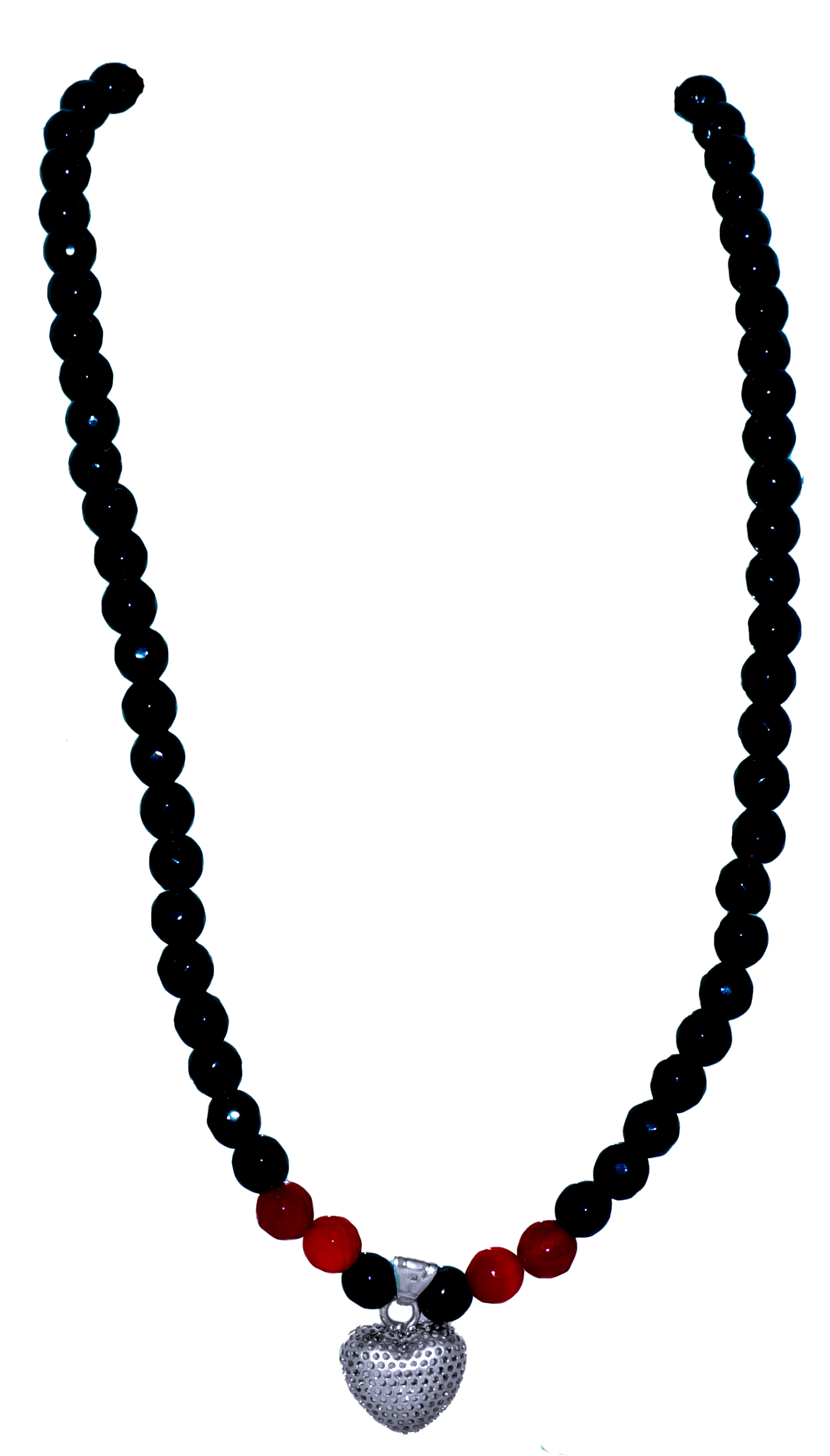 Noemi Necklace-Black-11"(30 cm)